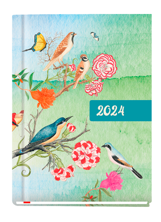 Kalendarze 2024 Rok Kalendarz Terminarz Książkowy Tygodniowy B6 2024