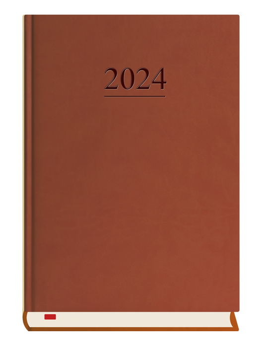 Kalendarze 2024 Rok Kalendarz Terminarz Książkowy Dzienny A5 2024 Menadżera Michalczyk 5131
