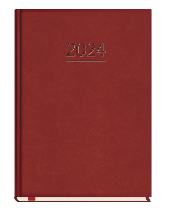 Kalendarze 2024 Rok Kalendarz Terminarz Książkowy Tygodniowy A5 2024