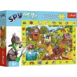  Puzzle obserwacyjne 24 elementy spy guy farma +3 Trefl