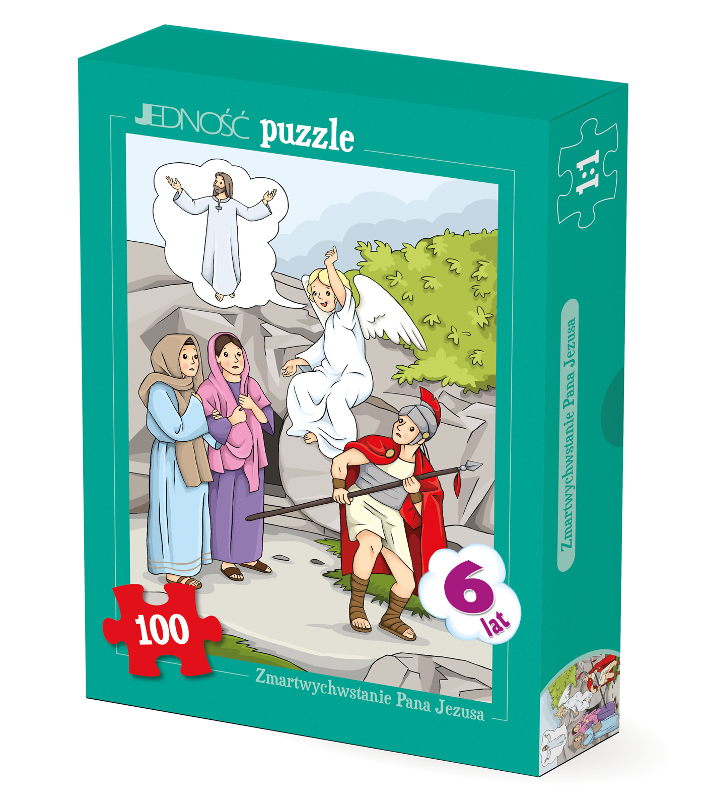  Puzzle 100 elementów Zmartwychwstanie Jezusa Jedność