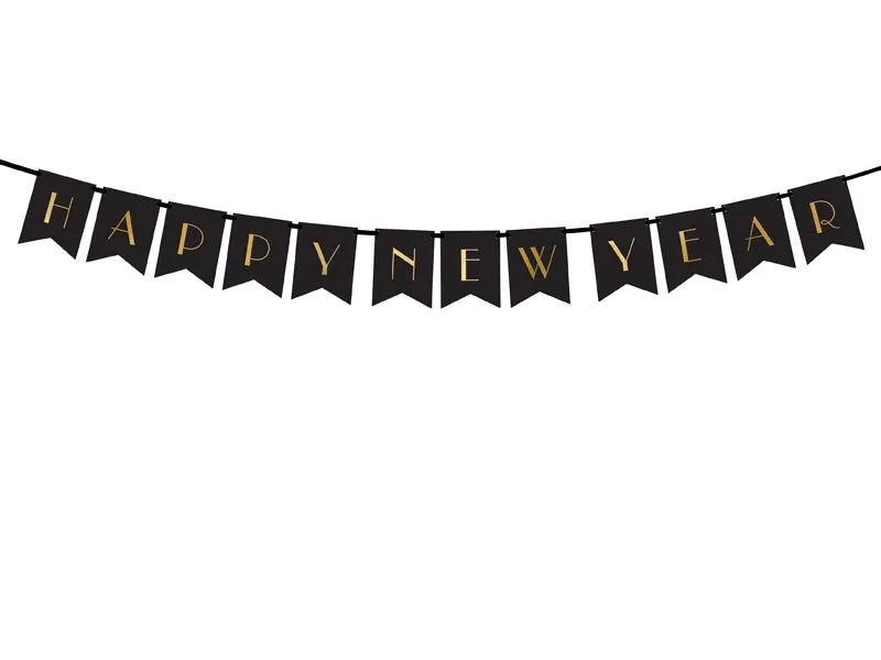 Baner Happy New Year 15x170cm Partydeco