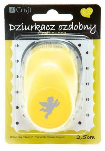 Dziurkacz ozdobny anioł 2,5cm Dalprint