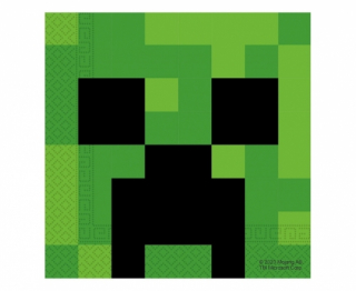 Serwetki papierowe minecraft 33x33 20szt Godan