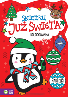 Kolorowanka Śnieżku już święta B5/24str Zielona Sowa