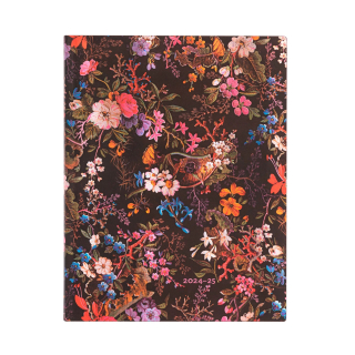 Kalendarz terminarz książkowy tygodniowy B5 2024/2025 Floralia Paperblanks