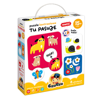 Puzzle kontrastowe tu pasuje +1,5 CzuCzu