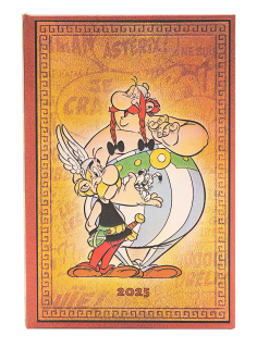 Kalendarz terminarz książkowy tygodniowy A6 2025 Asterix&Obelix Paperblanks