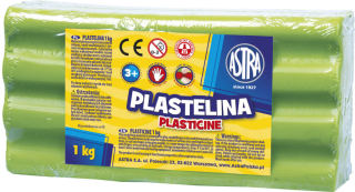 Plastelina 1kg seledynowa Astra