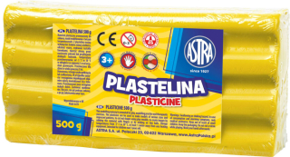 Plastelina 500g żółta Astra