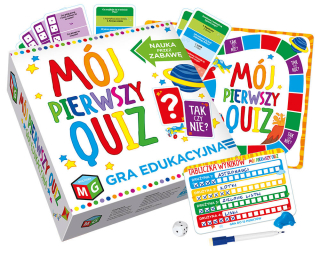 Gra edukacyjna mój pierwszy quiz +6 Multigra