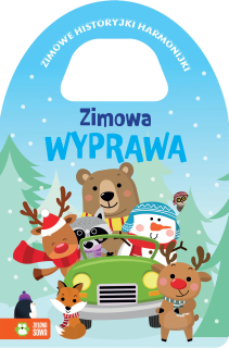 Zimowe historyjki harmonijki zimowa wyprawa A5/12str Zielona Sowa