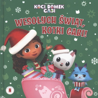 Koci Domek Gabi Wesołych Świąt Kotki Gabi! 21x21cm/32str Trefl