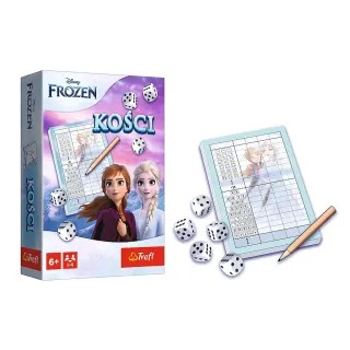 Gra edukacyjna kości Disney Frozen +5 Trefl