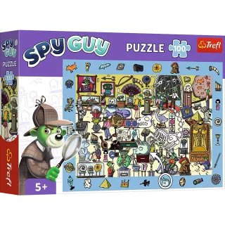  Puzzle obserwacyjne 100 elementów spy guy muzeum +5 Trefl