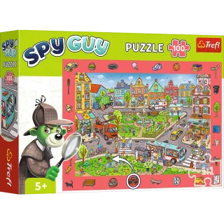  Puzzle obserwacyjne 100 elementów spy guy miasto +5 Trefl