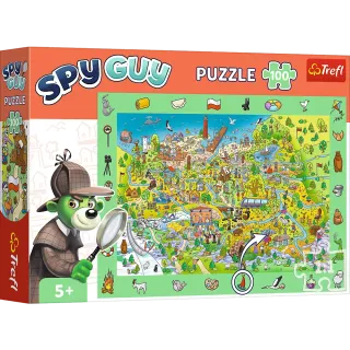  Puzzle obserwacyjne 100 elementów spy guy Polska +5 Trefl